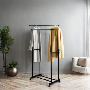 Double Pole Cloth Rack