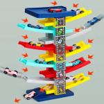 10pcs Kids Gliding Rail Car