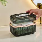 Square Plastic Tissue Box