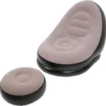 Inflatable Sofa With Leg Rests - Luxury Air Sofa - Single Size