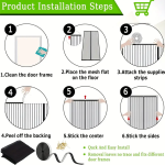 Magic Mesh Curtain 2.1M – Anti-Insect Door & Window Screen for Home
