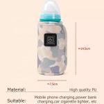 USB Baby Bottle Warmer – 3-Speed Safe & Fast Milk Warmer