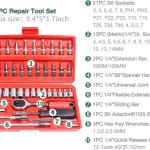 46 Pcs Tool Set – Complete Home & DIY Repair Kit with Durable Tools