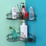 Stainless Steel Bathroom Corner Shelf – Rustproof Organizer
