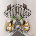Stainless Steel Bathroom Corner Shelf – Rustproof Organizer