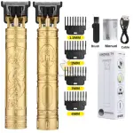 Professional T9 Electric Hair Clipper | Rechargeable Barber Trimmer for Men