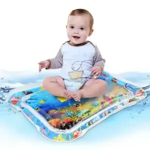 Baby Water Play Mat | Inflatable Tummy Time Mat for 0-6 Years