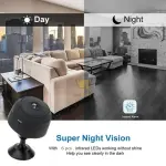 A9 Mini WiFi Security Camera – Full HD Night Vision