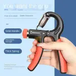 Hand Grip Exerciser | Muscle Building, Finger Strength & Therapy | Count Tracker