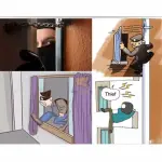 Mini Magnetic Door Sensor – Portable Security Alarm
