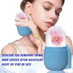 Cooling Silicone Facial Ice Globes – Contour & Lift Roller
