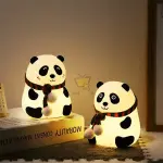 Cute Panda Silicone Night Light – Soft 3D LED Baby Night Lamp