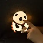 Cute Panda Silicone Night Light – Soft 3D LED Baby Night Lamp