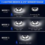 Solar Wall Lamp 100 Led Light